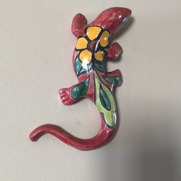 Lot of 3 gecko decor pieces - Picture 1 of 3